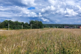 Участок в д. Матюнино